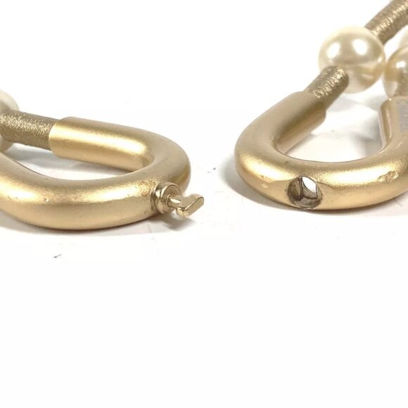 CHANEL 01C Faux pearl double belt Accessories belt Faux pearl Gold main image 4